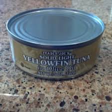 yellowfin tuna in olive oil