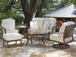 Woodard Casa Cast Aluminum Lounge Set