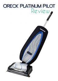 oreck platinum pilot vacuum cleaner review