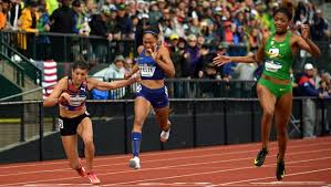 Former oregon duck sprinter prandini is competing for the olympic trials. Former Oregon Sprinter Jenna Prandini Falls At Finish Line But Makes Olympics