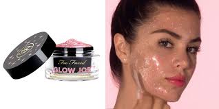 too faced cosmetics glow job glitter
