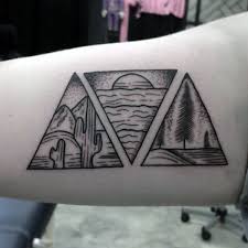 triangle tattoos a complete guide with