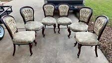antique victorian dining chairs 1800