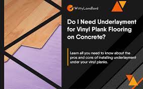 Underlay For Vinyl Plank Flooring