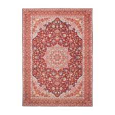 my magic carpet kenya ruby washable rug 5 x7