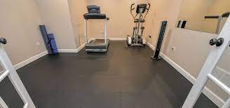 Home Gym Flooring Basement Workout Room