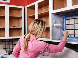 Often, cabinets feature different material types. How To Paint Kitchen Cabinets How Tos Diy