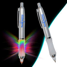 Promotional Rainbow Light Up Pen