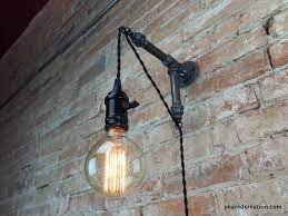 Industrial Wall Sconce Pendant Edison