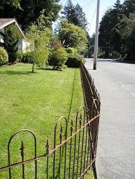 Aif Wrought Iron Hairpin Fence Panel