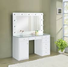 makeup vanity table led lighted mirror