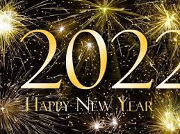 Happy New Year 2022 Yellow Hd Wallpaper ...
