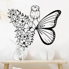 Flower Fairy Murals Wall Stickers With