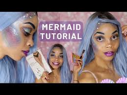 mermaid makeup tutorial halloween