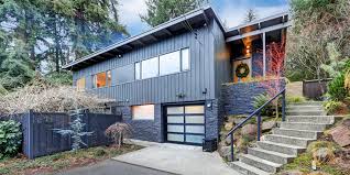 modernize a split level home exterior