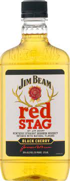 jim beam red stag bourbon whiskey