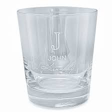 Full Name Monogram Whiskey Glass