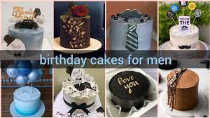 simple birthday cakes for men