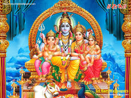 the shiva family images and