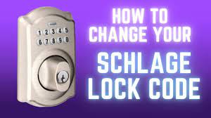 change the code on a schlage lock