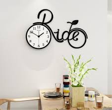 Creative Retro Bicycle Wall Clock