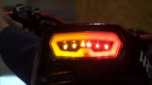 Honda Grom Led Tail Light With Integrated Turn Signals Great Low Prices Hardracing Hardracing Youtube