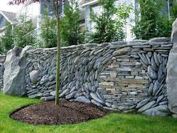 Rock Wall Gardens Stone Wall Art