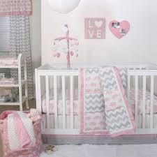 elephant crib bedding set