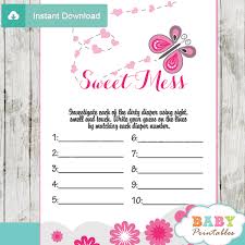 These games will brighten up the atmosphere, making it lively all around. Pink Butterfly Baby Shower Games D238 Baby Printables