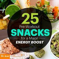 25 pre workout snacks for a major
