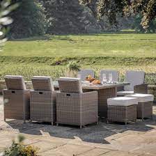 Renx Outdoor 10 Seater Cube Dining Set