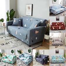1 4 Seater Stretch Sofa Cover Simple