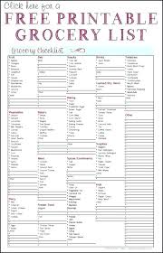 Grocery Shopping Template My Routine List Australia Store