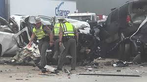 The crash caused one of the vehicles to swerve off the road and slam into a power pole that snapped in half from the. Fatal Wreck Shuts Down Wb Interstate 10 In Vidor 12newsnow Com