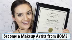 become a makeup artist from home you