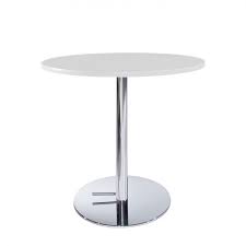 The 36 Round Cafe Table W Chrome