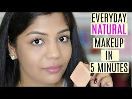 my everyday makeup in hindi 5 minutes