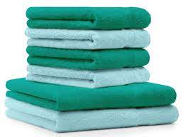 Amazon's choice for turquoise bath towel. Betz 6 Piece Towel Set Premium 100 Cotton 2 Bath Towels 4 Hand Towels Colour