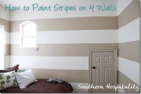 Painting Stripes On Walls Nursery