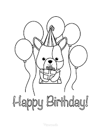 My favorite happy birthday cakes! 55 Best Happy Birthday Coloring Pages Free Printable Pdfs