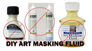 arthack diy art masking fluid make