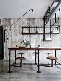 Each item showcases a raw, utilitarian, stylish and handmade feel to it. 25 Stylish Industrial Home Office Decor Ideas Shelterness