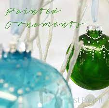 Painted Ornaments Just