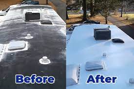 Sometimes going for a standard epdm liquid is the right choice and you're better off chances are, you're shopping for an rv roof coating because you're dealing with water making its way inside your rv. Best Rv Roof Sealant Camper Roof Sealant Coating Trailer
