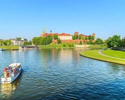 Bildmotiv: Vistula Riverfront, Toruń, Poland tourist destination
