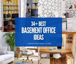 34 Best Basement Office Ideas