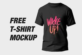 free t shirt mockup psd