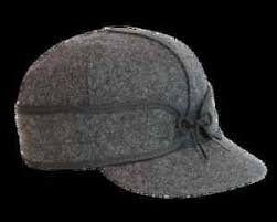 Details About Stormy Kromer Charcoal Grey Gray Wool Cap Hat W Ear Flaps Winter Warm Usa Made