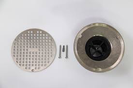 cross strainer for floor drains by