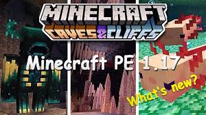 The warden is the first blind mob in minecraft, it senses vibrations and sounds to find and attack you. Download Minecraft Pe 1 17 1 17 0 1 17 1 Apk Free Caves Cliffs Update